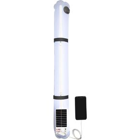 LuminAID Solar Beam with Phone Charger - Shatterproof & Waterproof Inflatable Tube Lantern with 300 Lumens of Bright LED - Perfect for Camping, Backpacking, Hiking, Emergency