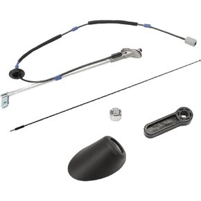 Antenna Kit Assembly Manual Type with Antenna Ornament Nut Base Fits for Tacoma 2005-2015 Replaces 86300-04070 86309-04110 86396-04040