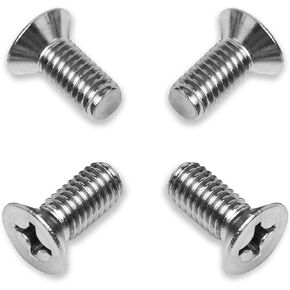 Stainless Steel Brake Disc Rotor Screws Compatible/ Replacement For Acura & Honda 936-000-601-40-H (Pack of 8)