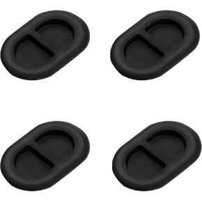 4pcs Car Floor Pan Drain Floor Plugs Fit for Jeep Wrangler JK JKU JL 2007-2021, 2020 Gladiator JT Floor Rubber Plug Floor Pan Plugs Drain Plugs Replacement Rubber Body Plug 68194821AA