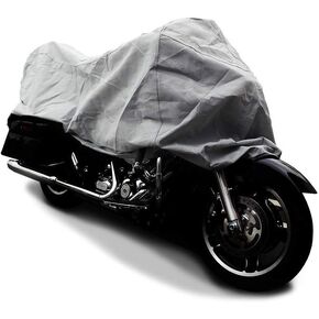 CarsCover Ultrashield Heavy Duty Waterproof Motorcycle Cover for Harley Davidson Touring Road Glide and Street Glide Bike HD Covers