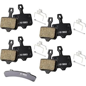 4 Pairs Disc Brake Pads for Sram Avid Elixir 1 3 5 7 9 R ER CR Mag Level TL T for Sram XX X7 X9 XXWC DB1 DB3 DB5(Resin,Semi-Metallic,Sintered Metal)