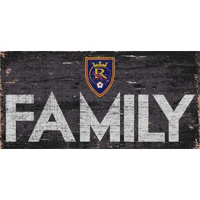 Fan Creations MLS Real Salt Lake Unisex Real Salt Lake Family Sign, Team Color, 6 x 12