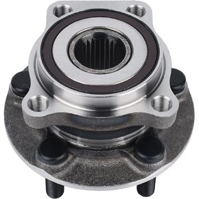 513303 Front Wheel Bearing and Hub Assembly Compatible with 2008-2014 Subaru Forester Impreza 2013-2014 XV Crosstrek 2005-2014 Subaru Outback Legacy, 5 Lug Bolts w/ABS