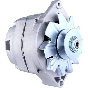 RAREELECTRICAL NEW 1 WIRE 12V 63AMP ALTERNATOR COMPATIBLE WITH FORD 2N 9N TRACTOR REPLACES ALTERNATOR ONLY IN AKT0001, AKT0004 AND AKT0007 KIT