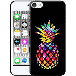 Glisten - iPod Touch 7th / 6th / 5th Generation Case - Pineapple Painted Watercolor Printed Slim, Sleek & Cute Plastic Hard Snap on Protective Designer Back Case/Cover for iPod Touch 7/6 / 5. in Kuwait