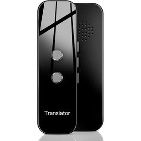 Instant Language Translator Device, Real-time Two Way Language Translator, Ai Voice Translator Device in 137 Languages, Mini Pocket Translator for Learning Travel and Business Communications