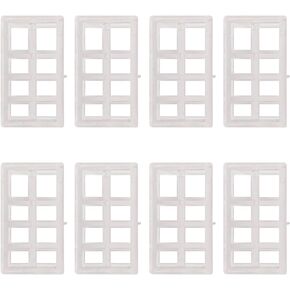 Bracket Spacer Blocks 15ct – Durable Extension Clear Plastic Brackets for Blinds and Shades, Ideal for Home and Office Window Treatments, by Amazing Drapery Hardware