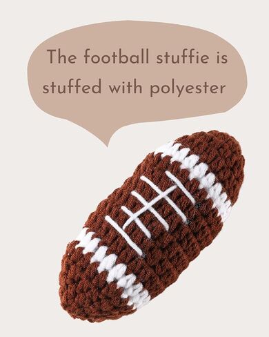 Baby Photography Outfits Crochet Knitted Football Player Outfits Newborn Photo Sports Costume 0-1 Month in Saudi Arabia