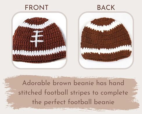 Baby Photography Outfits Crochet Knitted Football Player Outfits Newborn Photo Sports Costume 0-1 Month in Kuwait