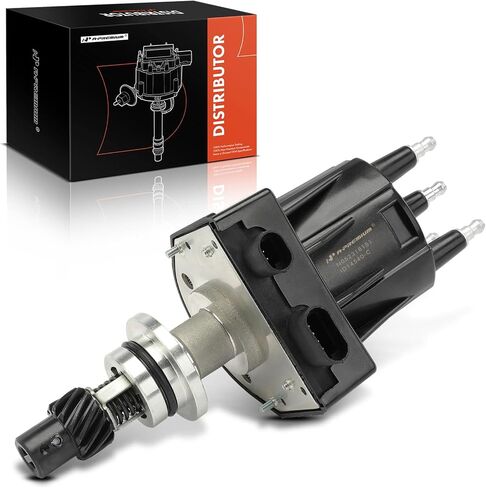 A-Premium Ignition Distributor with Cap and Rotor Compatible with Chevrolet Camaro, Astro, Celebrity, Citation II, LLV & Buick Century, Somerset, Skylark & Oldsmobile Calais & Pontiac 6000, Fiero in Saudi Arabia