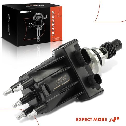 A-Premium Ignition Distributor with Cap and Rotor Compatible with Chevrolet Camaro, Astro, Celebrity, Citation II, LLV & Buick Century, Somerset, Skylark & Oldsmobile Calais & Pontiac 6000, Fiero in Saudi Arabia
