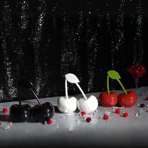 Cherry Decor, Maximalist Decor with Funky, Trendy & Unique Style, Cherry Themed Aesthetic Room Decor, Kitchen Decor for Modern Homes, 70’s Retro Bar Cart Decor for Cherry Lovers in Saudi Arabia