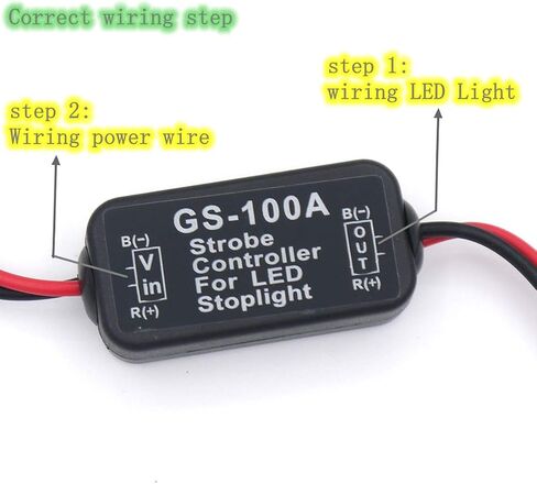 وحدة تحكم فلاش LED وحدة المتعري لضوء الفرامل LED ضوء إيقاف الذيل 6 فولت-30 فولت 2 قطعة in Saudi Arabia