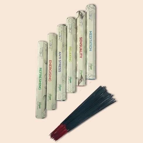 Stamford Exotic Vegan Incense Sticks Variery Pack - 120 Incense Sticks | Exclusive Vegan Range Collection | Best for Meditation,Yoga,Aroma Therapy, Relaxation| in Saudi Arabia