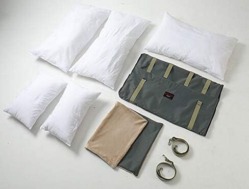 مقعد سيارة معزز للحيوانات الأليفة للكلاب والقطط الكبيرة ووسادة سرير مع حزام للقيادة الطويلة مصنوع من مواد مقاومة للخدش ومقاومة للماء (كبير، رمادي) in Kuwait