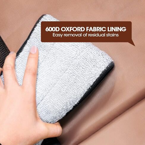 مقعد سيارة كبير للكلاب من أنزوم مع حزام أمان وحقيبة تخزين جانبية in Kuwait