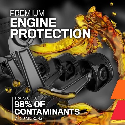 فلتر زيت K&N Select: مصمم لحماية المحرك الخاص بك: يناسب نماذج مركبات CHEVROLET/DODGE/FORD/LINCOLN مختارة (انظر وصف المنتج للحصول على القائمة الكاملة للمركبات المتوافقة)، SO-2010 in Saudi Arabia