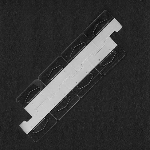 104 Clear Self Adhesive Heavy Duty Slot Hang Tab Tags 19 Oz Limit Retail Hangers in Saudi Arabia