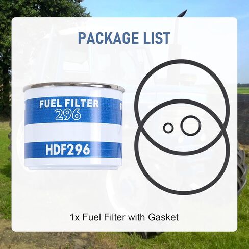 Fuel Filter With Gaskets Replacement For Ford Tractor 2000 2600 3000 3600 4000 4600 5000 7000+ Replace EDPN9N074AA 81823491 83937061 C5NE9176C C7NN9176A in Saudi Arabia