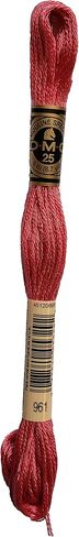 DMC 6-Strand Embroidery Cotton Bundle - Dusty Rose Color Family -8 Skeins of Thread - 8.7yd Skeins in Saudi Arabia