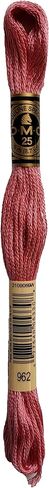 DMC 6-Strand Embroidery Cotton Bundle - Dusty Rose Color Family -8 Skeins of Thread - 8.7yd Skeins in Saudi Arabia