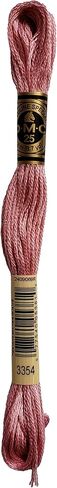DMC 6-Strand Embroidery Cotton Bundle - Dusty Rose Color Family -8 Skeins of Thread - 8.7yd Skeins in Saudi Arabia