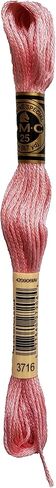 DMC 6-Strand Embroidery Cotton Bundle - Dusty Rose Color Family -8 Skeins of Thread - 8.7yd Skeins in Saudi Arabia
