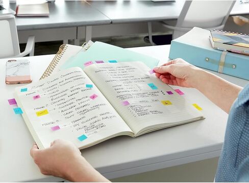 3M 680BG2 أعلام Post-It في موزع، مقاس 1 بوصة، أخضر ساطع، 100 علم/عبوة in Saudi Arabia