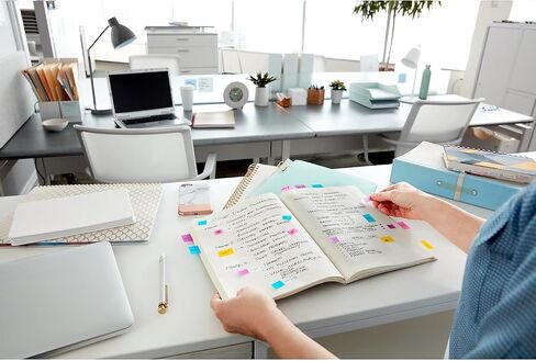 3M 680BG2 أعلام Post-It في موزع، مقاس 1 بوصة، أخضر ساطع، 100 علم/عبوة in Saudi Arabia