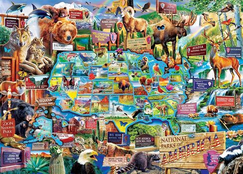MasterPieces 1000 Piece Jigsaw Puzzle for Adults, Family, Or Youth - Alaska National Park - 19.25"x26.75" in Saudi Arabia