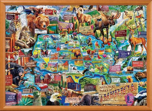 MasterPieces 1000 Piece Jigsaw Puzzle for Adults, Family, Or Youth - Alaska National Park - 19.25"x26.75" in Saudi Arabia