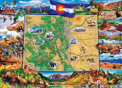 MasterPieces 1000 Piece Jigsaw Puzzle for Adults, Family, Or Youth - Alaska National Park - 19.25"x26.75" in Saudi Arabia