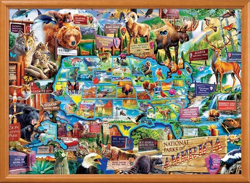 MasterPieces 1000 Piece Jigsaw Puzzle for Adults, Family, Or Youth - Alaska National Park - 19.25"x26.75" in Saudi Arabia