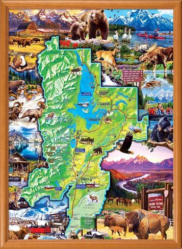 MasterPieces 1000 Piece Jigsaw Puzzle for Adults, Family, Or Youth - Alaska National Park - 19.25"x26.75" in Saudi Arabia