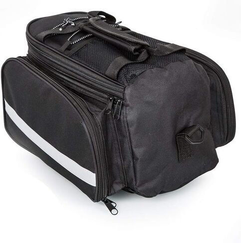 FAMKIT Bike Rear Rack Bag Bicycle Pannier Waterproof Outdoor Emovable Carrier Durable Saddle Bag Pannier in Kuwait