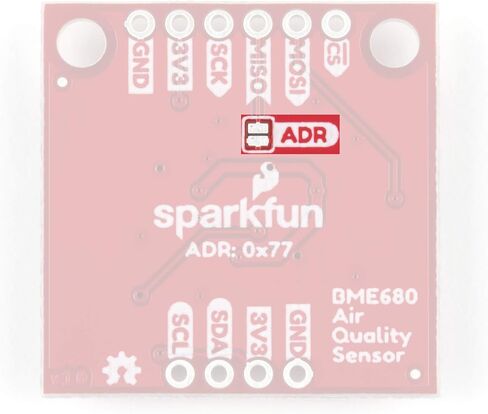 SparkFun Environmental Sensor Breakout - BME680 (Qwiic) - Combine Gas sensor Temperature Humidity & Barometric pressure sensing for complete environmental sensor 1 inch x 1 inch footprint No soldering in Saudi Arabia