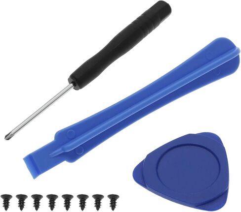 24PCS Full Set Buttons Repair Kit Compatible with PS4 Pro 040 Controller Dpad R1 L1 R2 L2 Triggers Touchpad Action Share Options Home Buttons with Tools Blue in Saudi Arabia
