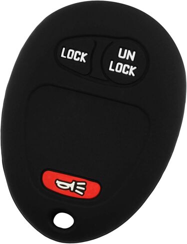 KeyGuardz Keyless Entry Remote Car Key Fob Shell Cover Rubber Case for Hummer H3 Colorado Canyon L2C0007T in Saudi Arabia