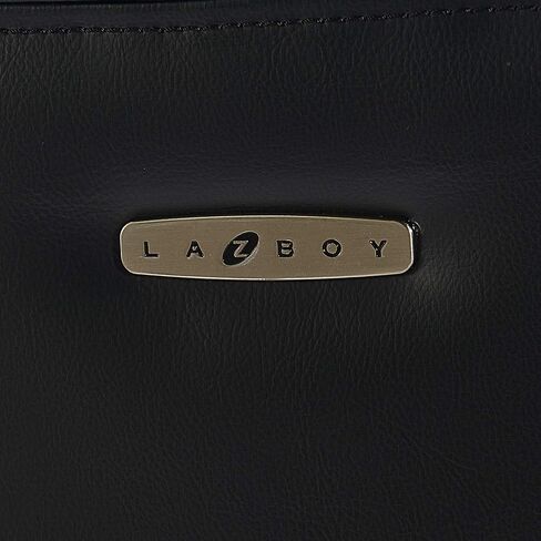 مكتب La-Z-Boy Melrose التنفيذي، كرسي كمبيوتر مريح عالي الظهر قابل للتعديل مع دعم قطني، لمسة نهائية من النحاس، جلد أبيض عاجي 30D × 25.25 عرض × 40.25 ارتفاع بوصة in Kuwait