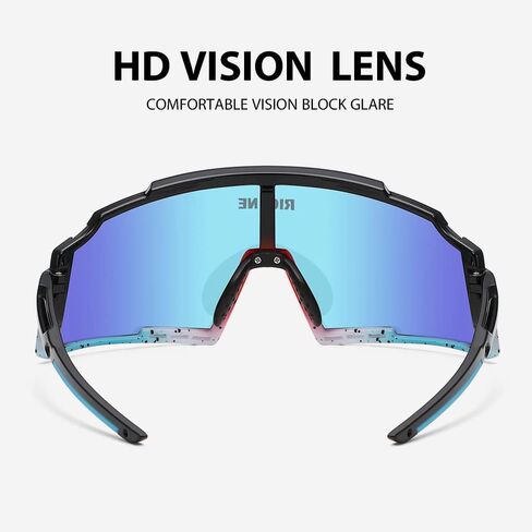 نظارات شمسية مستقطبة لركوب الدراجات في الهواء الطلق ورياضات الطرق للرجال والنساء نظارات الدراجة الجبلية MTB UV400 in Kuwait