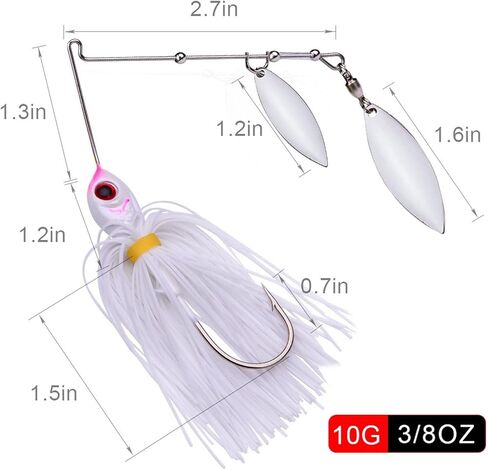 الطعوم الدوارة، 5 قطع من طُعم الصيد الدوار، طُعم صيد السمك المعدني على شكل خنفساء، أطقم طعوم دوارة للرقص، طُعم السباحة، لباس سمك السلمون المرقط بايك سمك السلمون وولي المياه العذبة والمياه المالحة in Kuwait