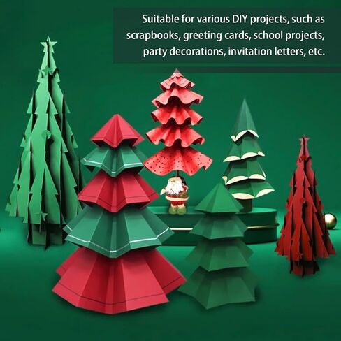 Construction Paper 8.5 x 11 Inches, 60 Sheets, Dark Green Cardstock for DIY Crafts, Scrapbooking, Drawing (Dark Green) in Kuwait