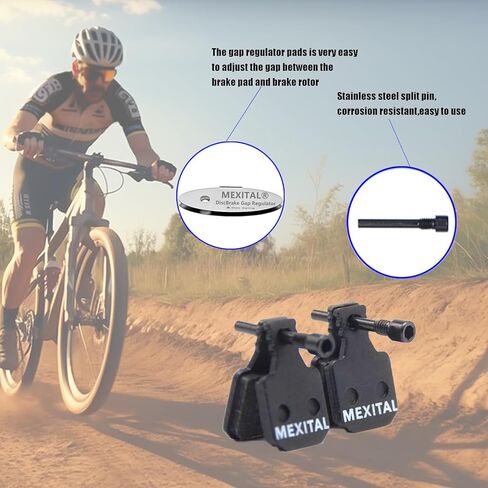 2 Pairs Bike Brake Pads, Disc Brake Pads fit for Magura MT5 MT5E MT7 MT Trail Typ 8.1 SH901 M5 M7 MXT10-2 in Kuwait