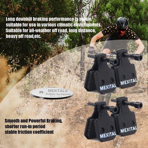 2 Pairs Bike Brake Pads, Disc Brake Pads fit for Magura MT5 MT5E MT7 MT Trail Typ 8.1 SH901 M5 M7 MXT10-2 in Kuwait