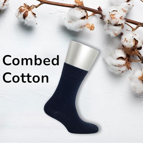 جوارب Cosyfeel® النسائية المكونة من 4 أزواج من القطن الناعم الصديق للبيئة، متينة مع مقدمة سلسة مناسبة لجميع الفصول الأربعة in Saudi Arabia