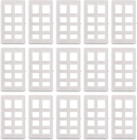 Bracket Spacer Blocks 15ct – Durable Extension Clear Plastic Brackets for Blinds and Shades, Ideal for Home and Office Window Treatments, by Amazing Drapery Hardware in Saudi Arabia
