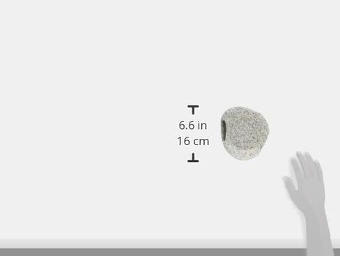 Penn-Plax Deco-Replicas Granite Aquarium Ornament & Hideaway – Realistic Stone Appearance – Safe for Freshwater and Saltwater Tanks – Small Size, White (RR1071) in Saudi Arabia