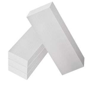 1PCS Aluminum Bar 2x4x8 inch Aluminum Flat Bar 6061 Solid Extruded Lathe Bar Stock Aluminum Flat Plate Aluminum General Purpose Plate for Industrial, DIY Craft in Saudi Arabia