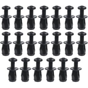 20 Pieces Petal Nut Jack Nuts Wall Fixings Expansion Screw for Cabinet Decoration, XL in Kuwait